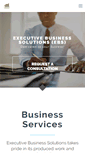 Mobile Screenshot of executive-business.com